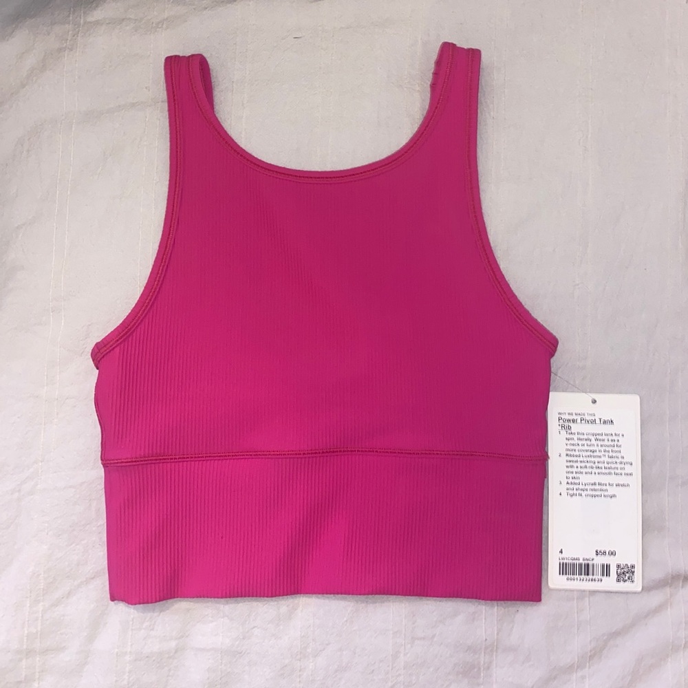 Sonic Pink Lululemon Tank